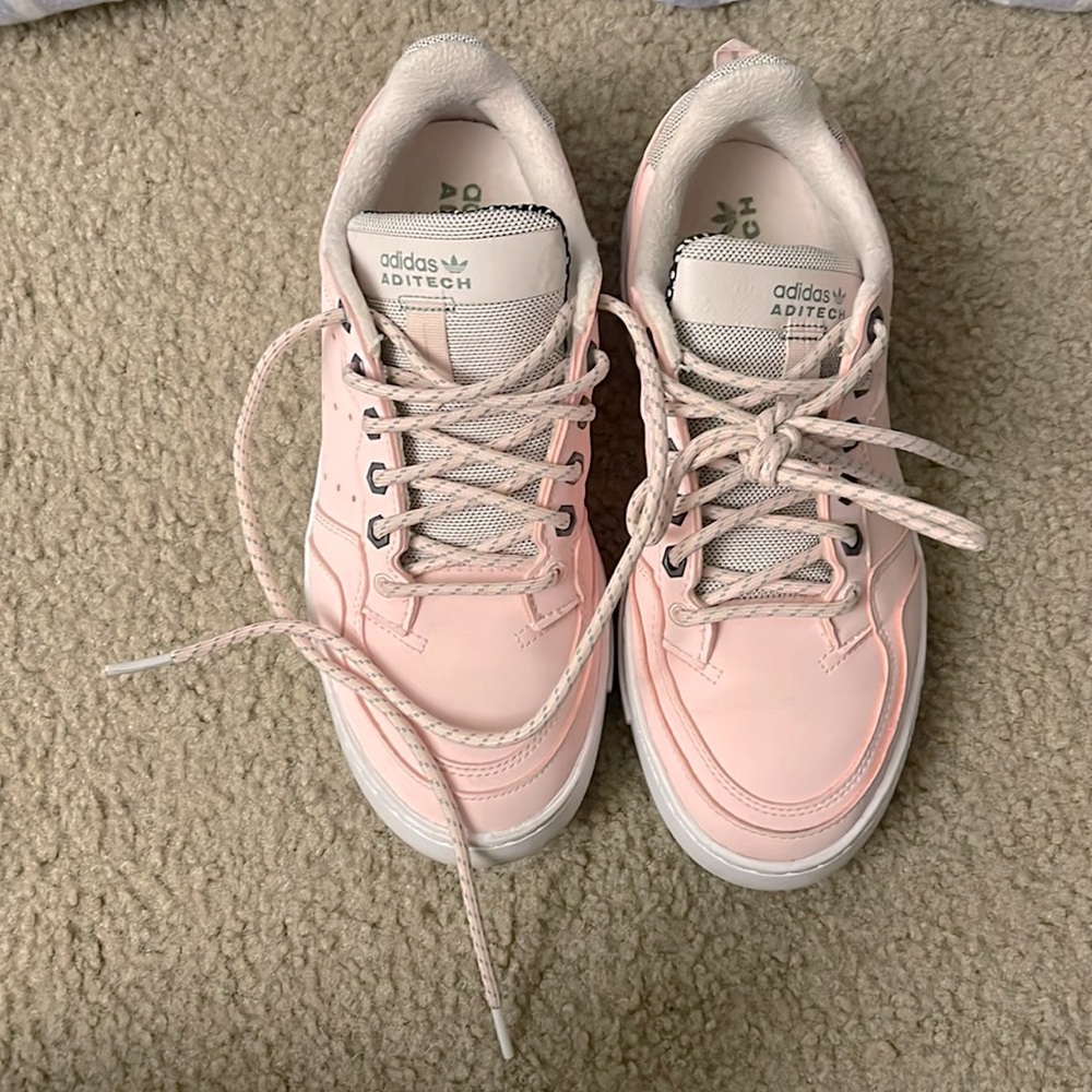 Adidas Women's Pink Sneakers